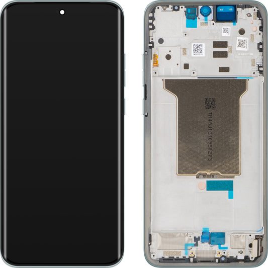 Ekran sa ekranom osetljivim na dodir Motorola Edge 70 Fusion+ / Edge 70 Fusion, sa ramom, tirkizna (Pantone Blue Surf), servisni paket 5D68C32057