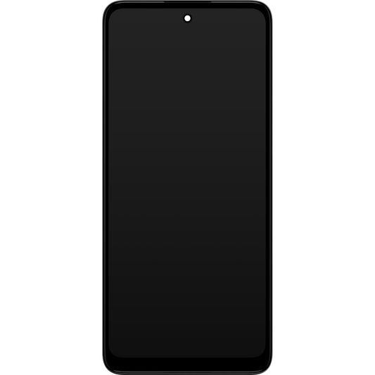 Motorola Moto Moto G22 Touchscreen Display with Frame, Black, Service Pack 5D68C20423
