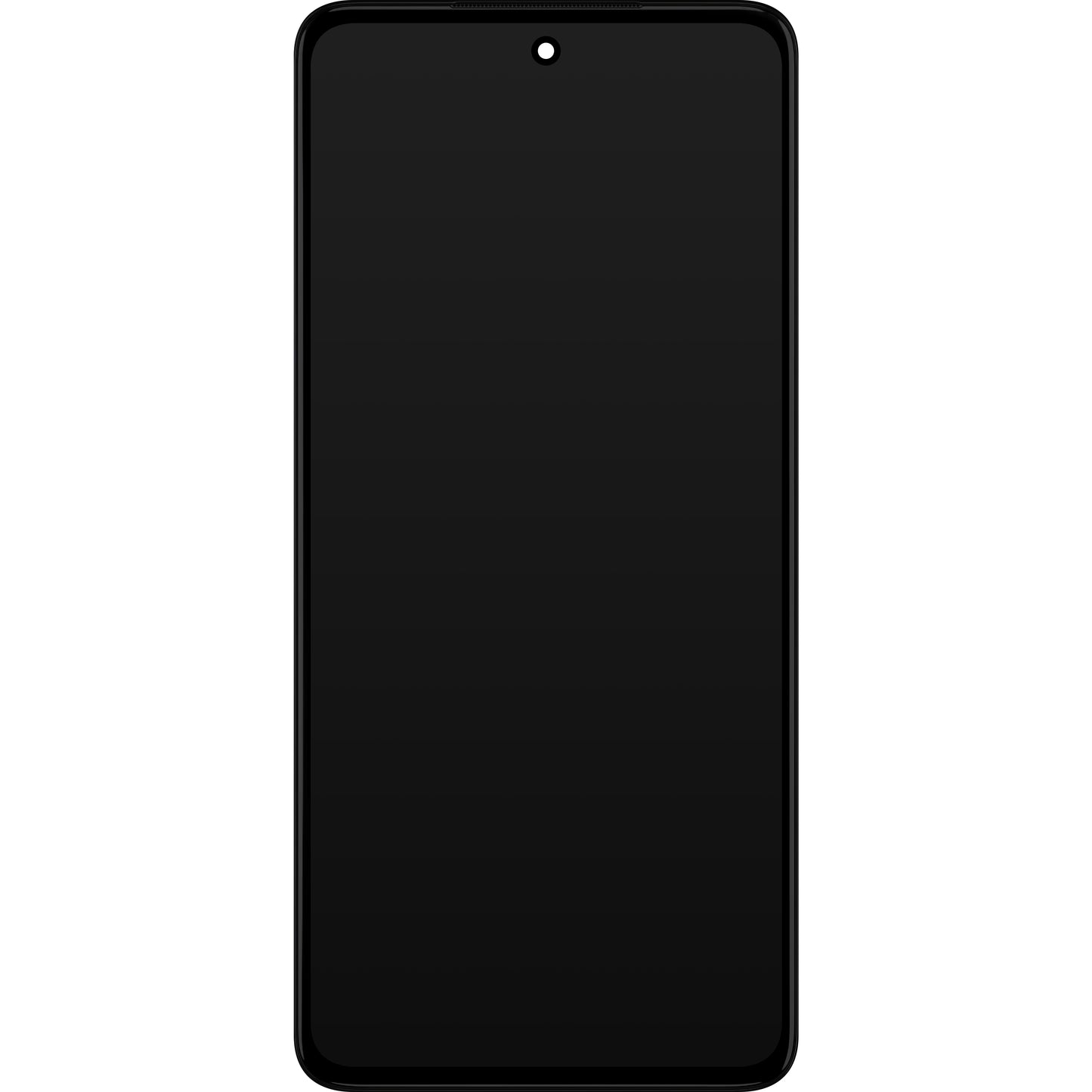 Motorola Moto Moto G52 Touchscreen Display, with Frame, Black, Service Pack 5D68C20495