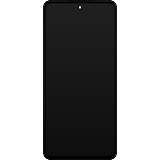 Motorola Moto Moto G52 Touchscreen Display, with Frame, Black, Service Pack 5D68C20495