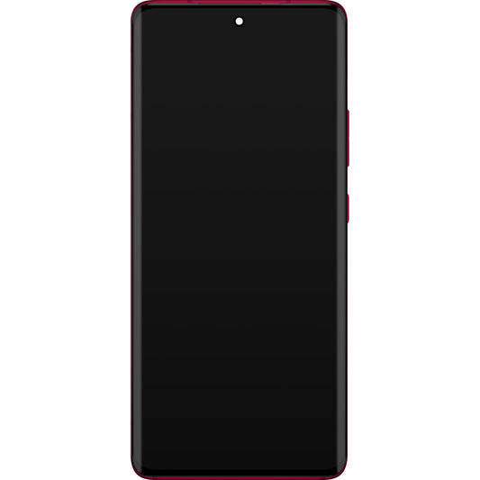Motorola Edge 30 Fusion Touchscreen Display, with Frame, Red (Viva Magenta), Service Pack 5D68C22034 