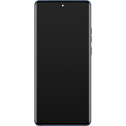 Touchscreen Display Motorola Edge 40, with Frame, Lunar Blue, Service Pack 5D68C22671 