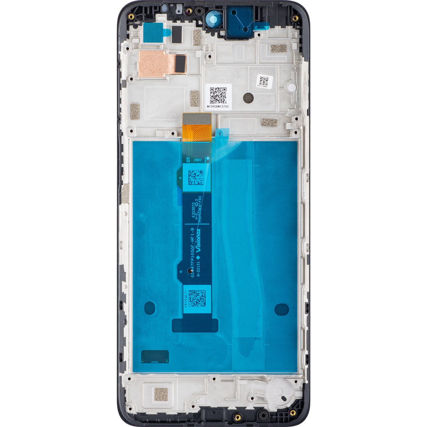Motorola Moto Moto G42 Touchscreen Display, with Frame, Black, Service Pack 5D68C21049