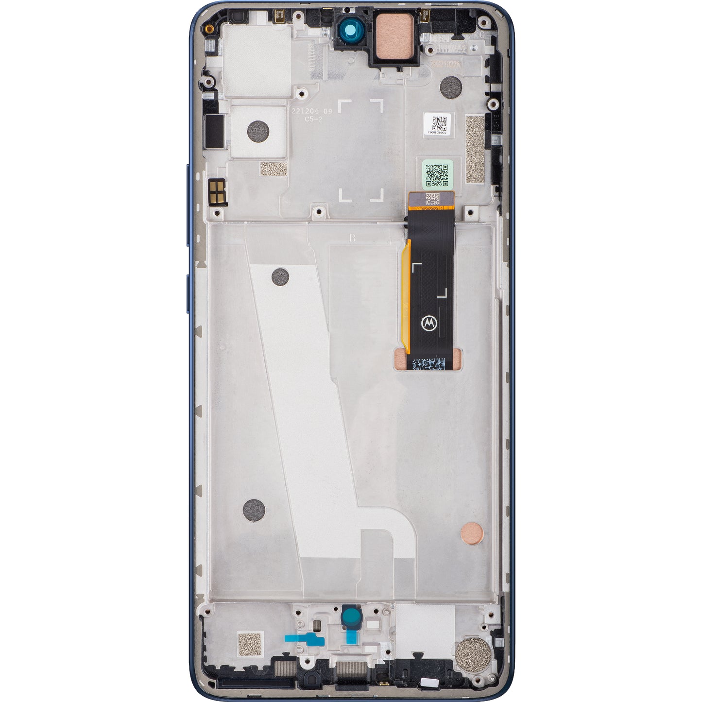 Display sa Touchscreen-om Motorola Edge 30, sa Ramom, Sivi (Meteorite Gray), Service Pack 5D68C20584