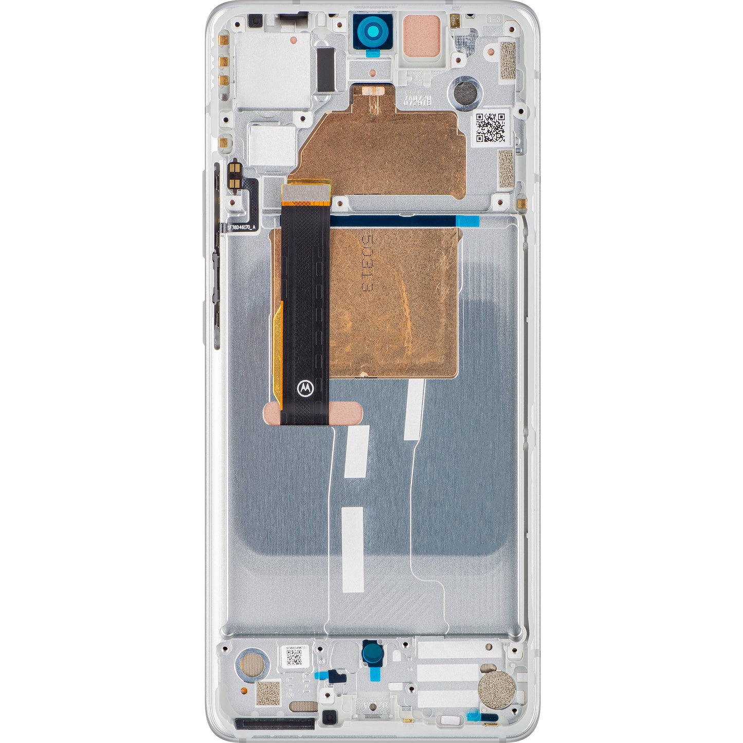 Display sa Touchscreen-om Motorola Edge 30 Fusion, sa Ramom, Beli (Aurora White), Service Pack 5D68C21528