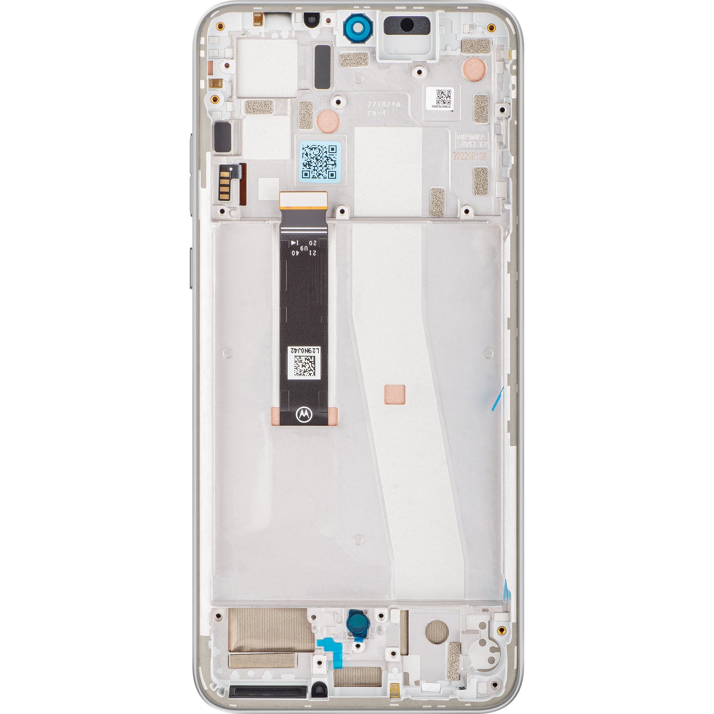 Display sa Touchscreen-om Motorola Edge 30 Neo, sa Ramom, Srebrni (Ice Palace), Service Pack 5D68C21404