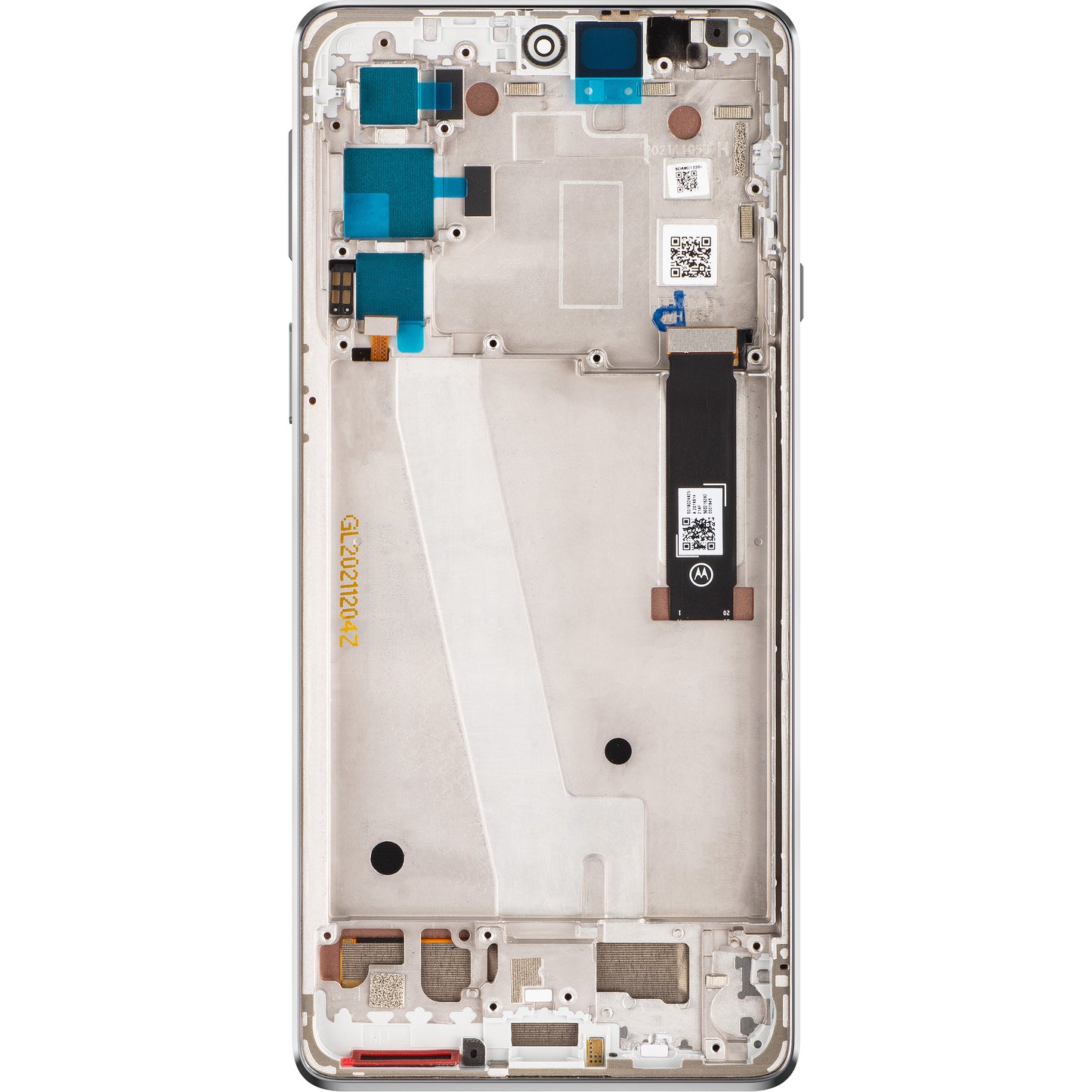 Display sa Touchscreen-om Motorola Edge 20, sa Ramom, Srebrni (Frosted White), Service Pack 5D68C19194