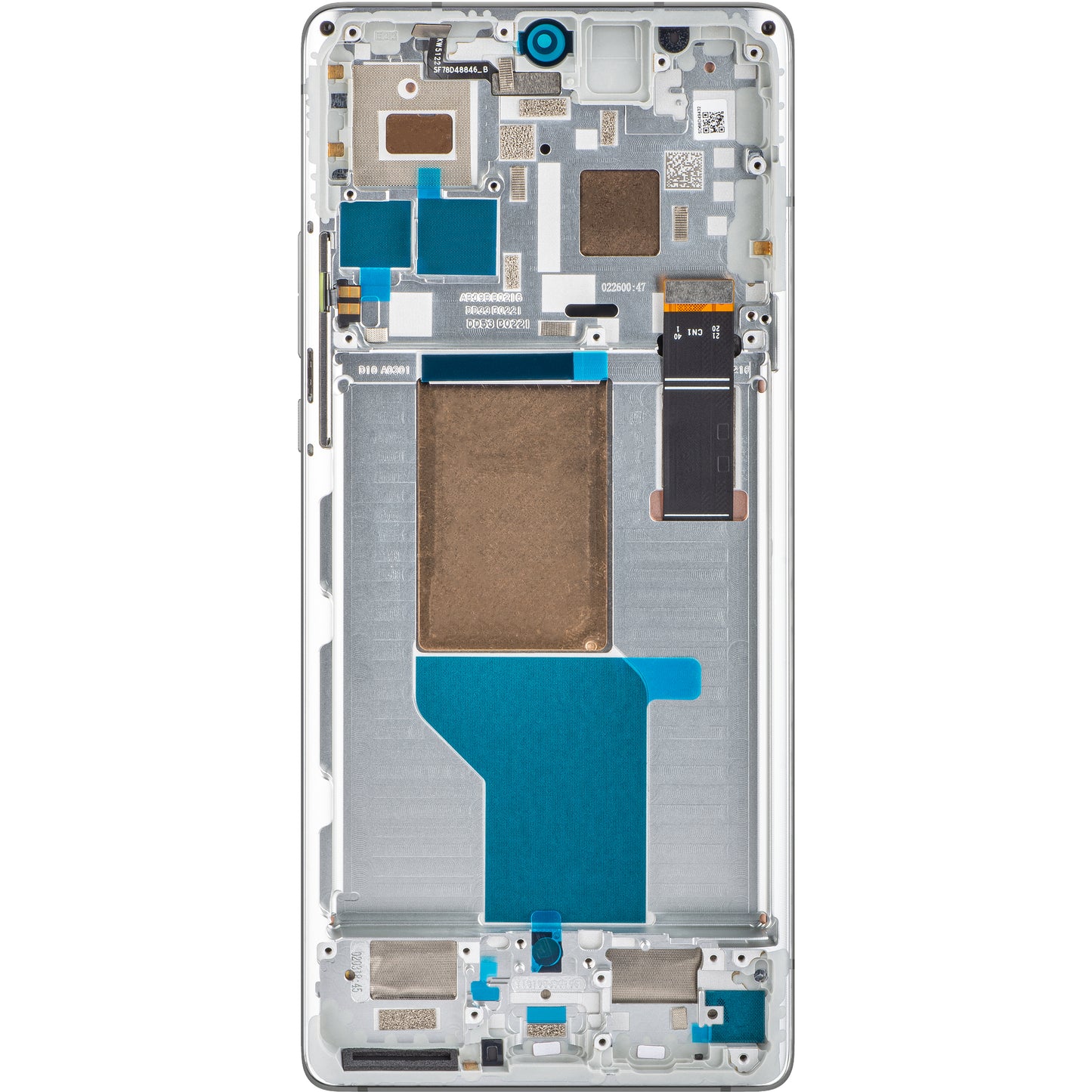 Display sa Touchscreen-om Motorola Edge 30 Ultra, sa Ramom, Beli (Starlight White), Service Pack 5D68C21453