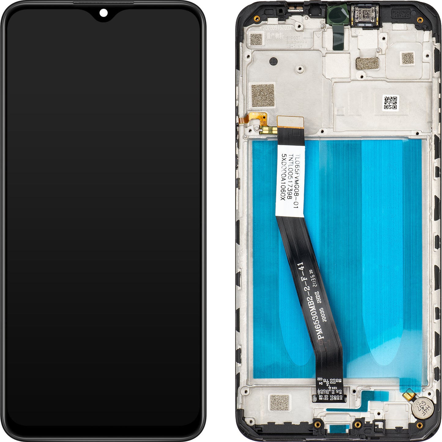 Display sa Touchscreenom MP kompatibilan sa Xiaomi Redmi 9, sa Ramom, Crni