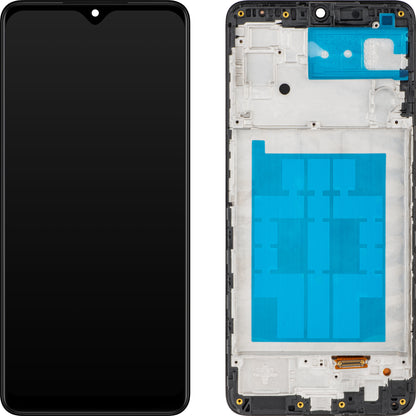 Display sa Touchscreen MP kompatibilan sa Samsung Galaxy M22 M225, sa Ramom, Crni