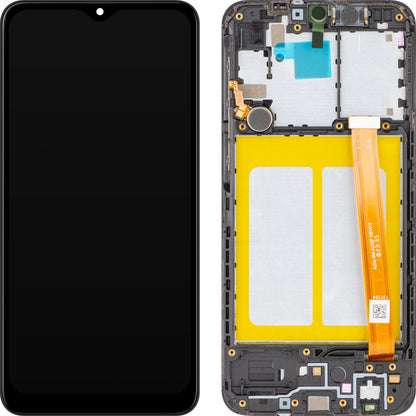 Display sa Touchscreen MP kompatibilan sa Samsung Galaxy A20e A202, sa Ramom, Crni