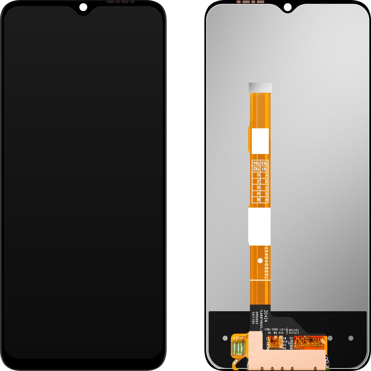 Display sa Touchscreen MP kompatibilan sa vivo Y51 (2020, decembar) / Y52s / Y53s / Y72 5G