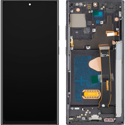 Display sa Touchscreen MP kompatibilan sa Samsung Galaxy Note 20 Ultra N985, sa Ramom, OLED verzija, Crni