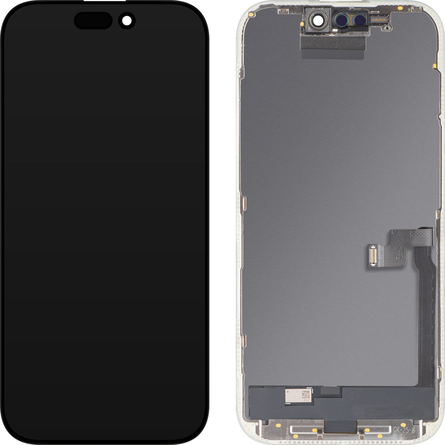 Display sa Touchscreen MP kompatibilan sa Apple iPhone 16 Pro, sa Ramom, OLED FHD IC Movable verzija, Crni