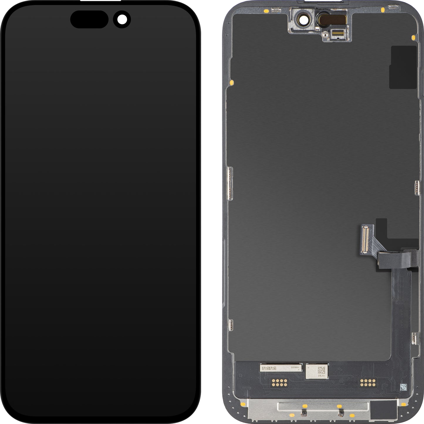 Display sa Touchscreen MP kompatibilan sa Apple iPhone 15 Plus, sa Ramom, Soft OLED FHD Diagnostic verzija, Crni