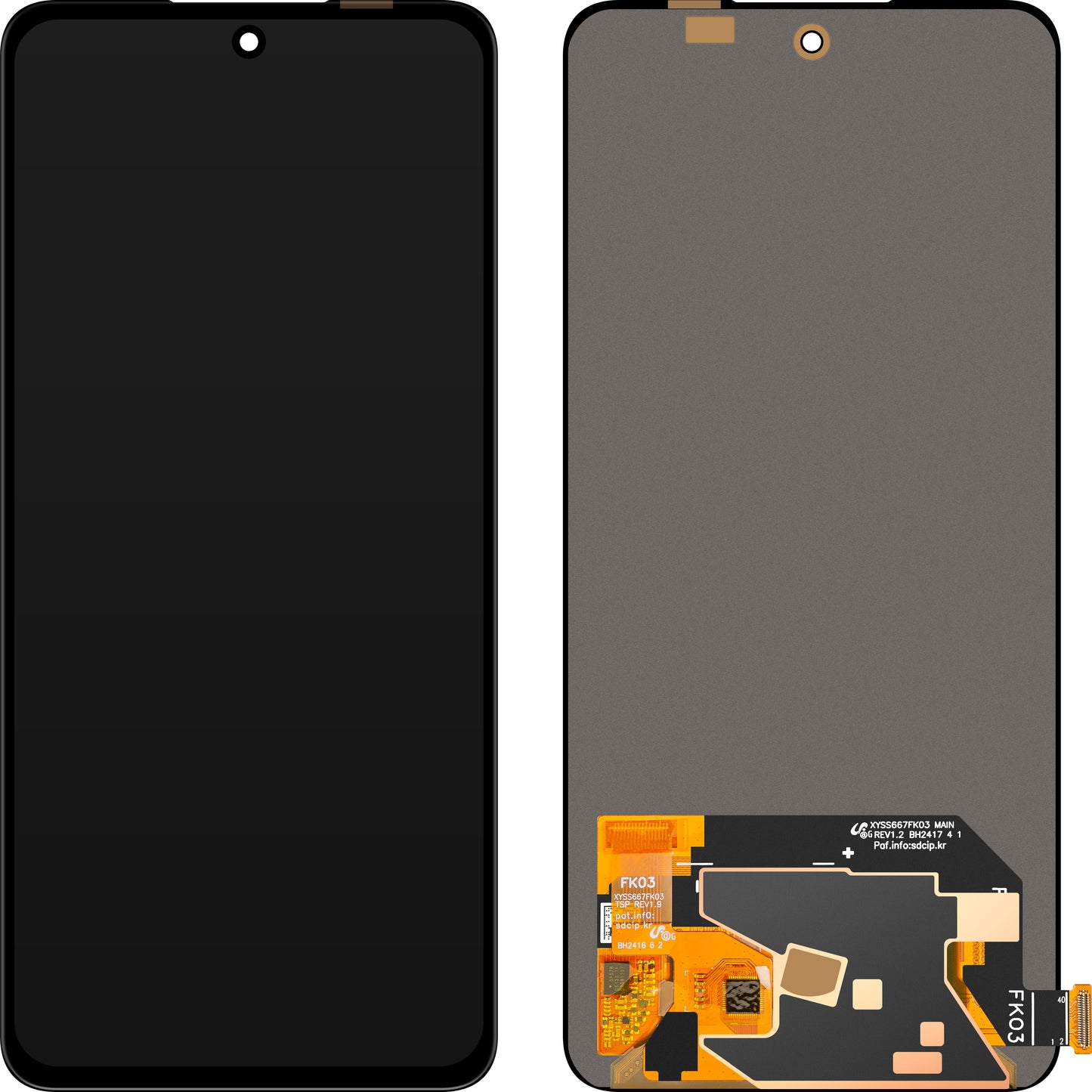 Display sa Touchscreen MP kompatibilan sa Oppo F27 / K12x / K13 / Reno12 F / Reno12 F 4G / Reno13 F / Reno13 F 4G, OLED verzija