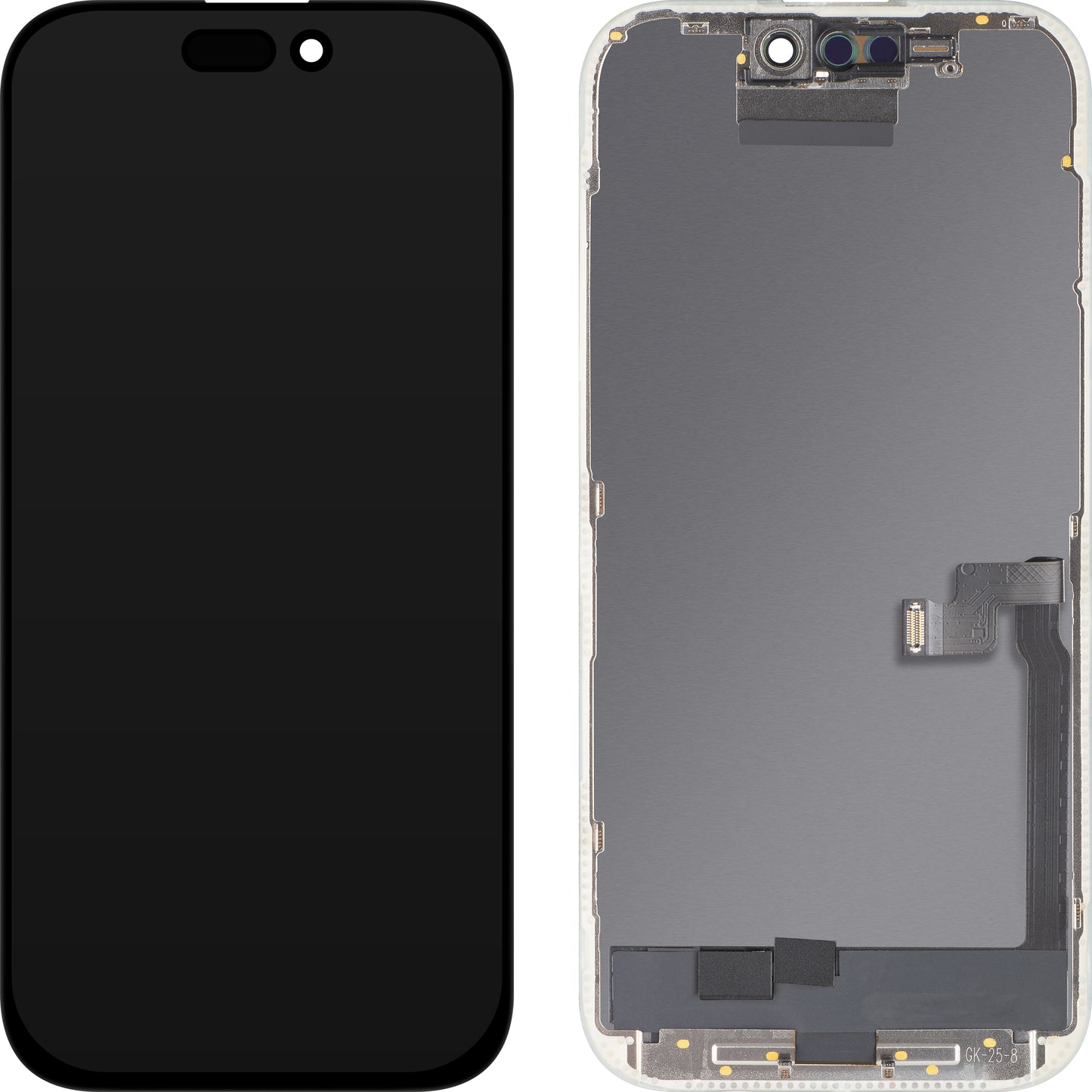 Display sa Touchscreen MP kompatibilan sa Apple iPhone 16 Pro, sa Ramom, OLED FHD Diagnostic verzija, Crni