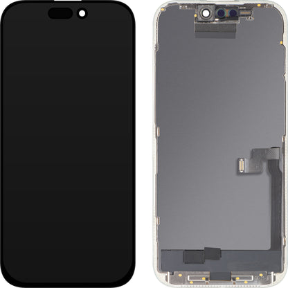 Display sa Touchscreen MP kompatibilan sa Apple iPhone 16 Pro, sa Ramom, OLED FHD Diagnostic verzija, Crni