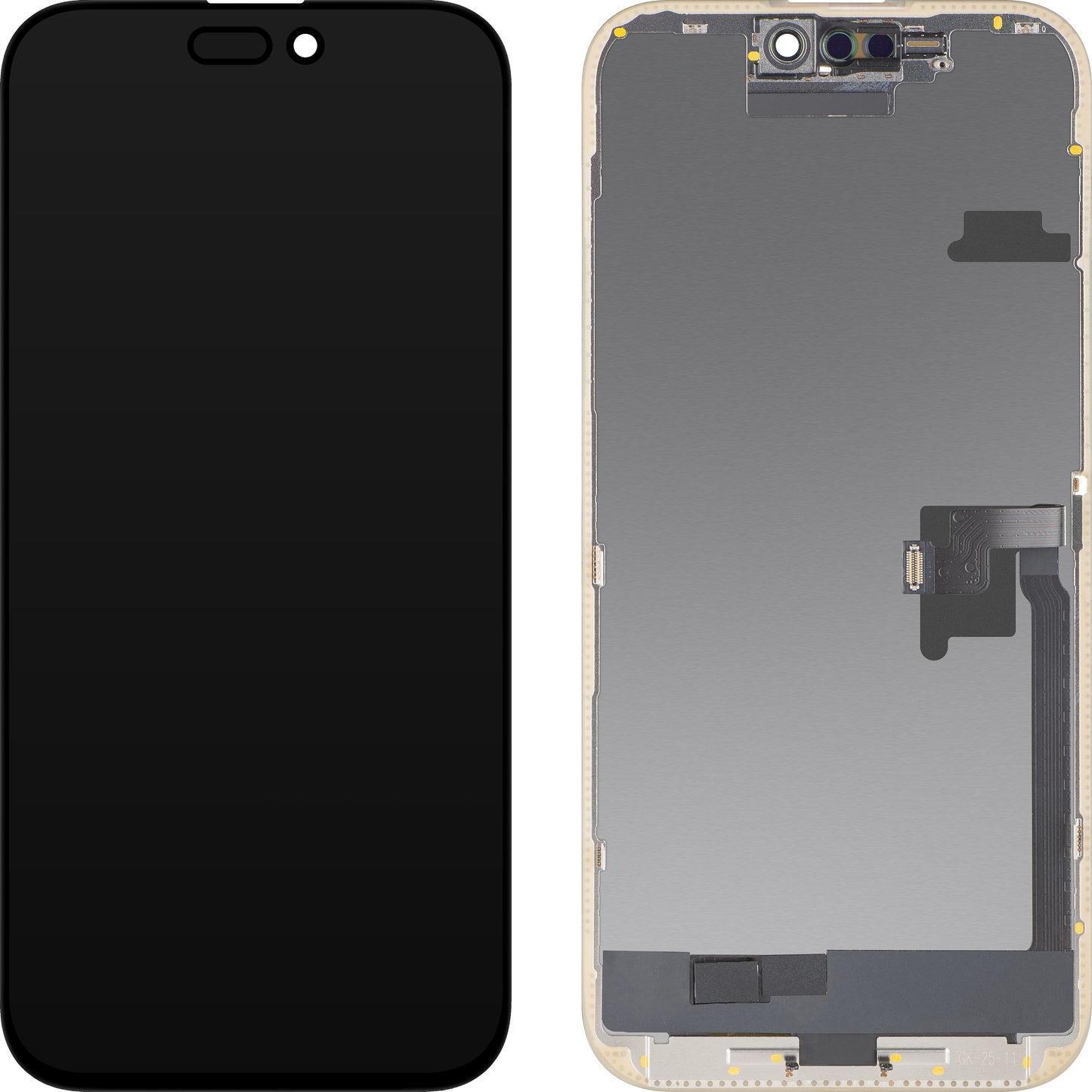 Display sa Touchscreen MP kompatibilan sa Apple iPhone 16 Pro Max, sa Ramom, OLED FHD Diagnostic verzija, Crni