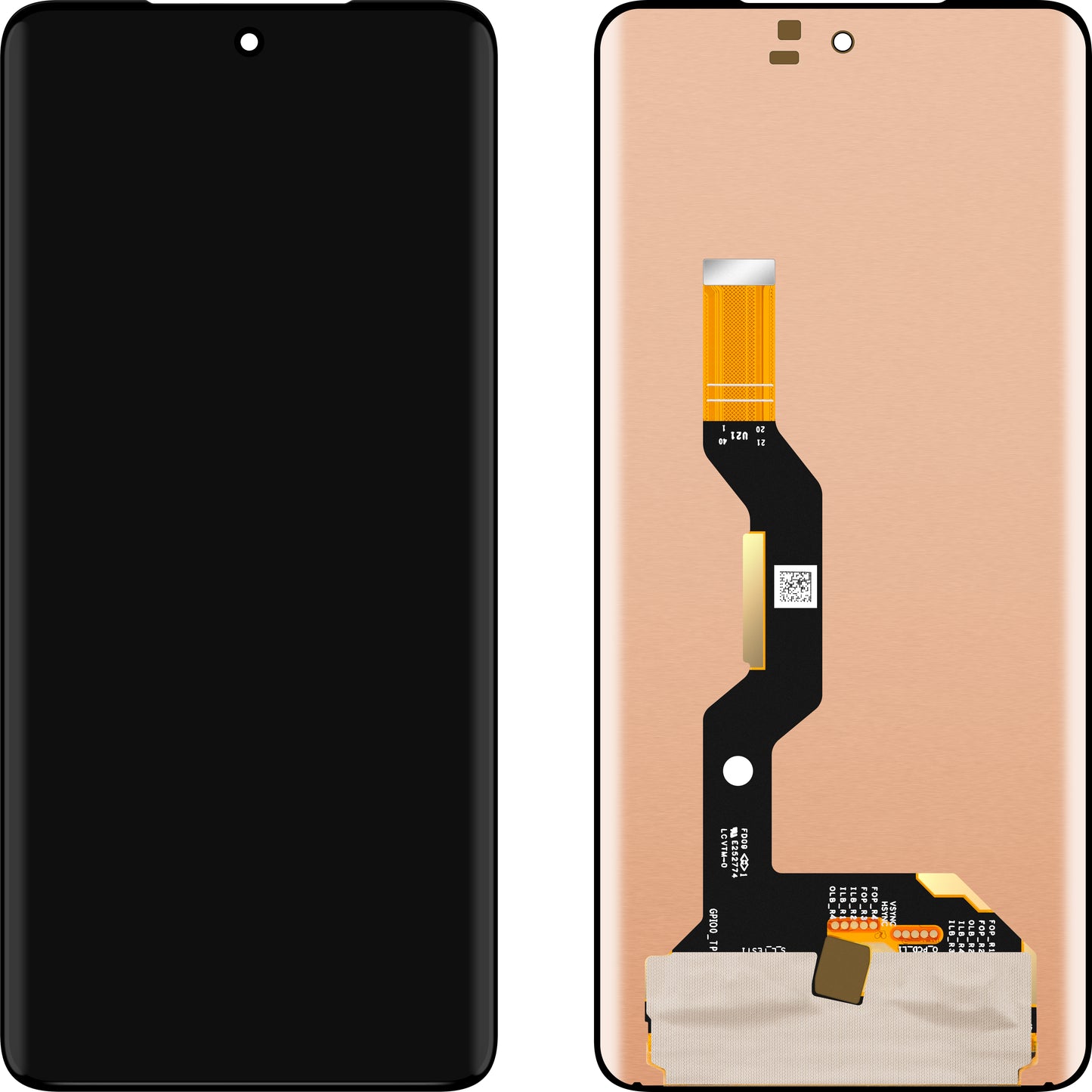 Display sa Touchscreenom MP kompatibilan sa Motorola Edge 60 Pro