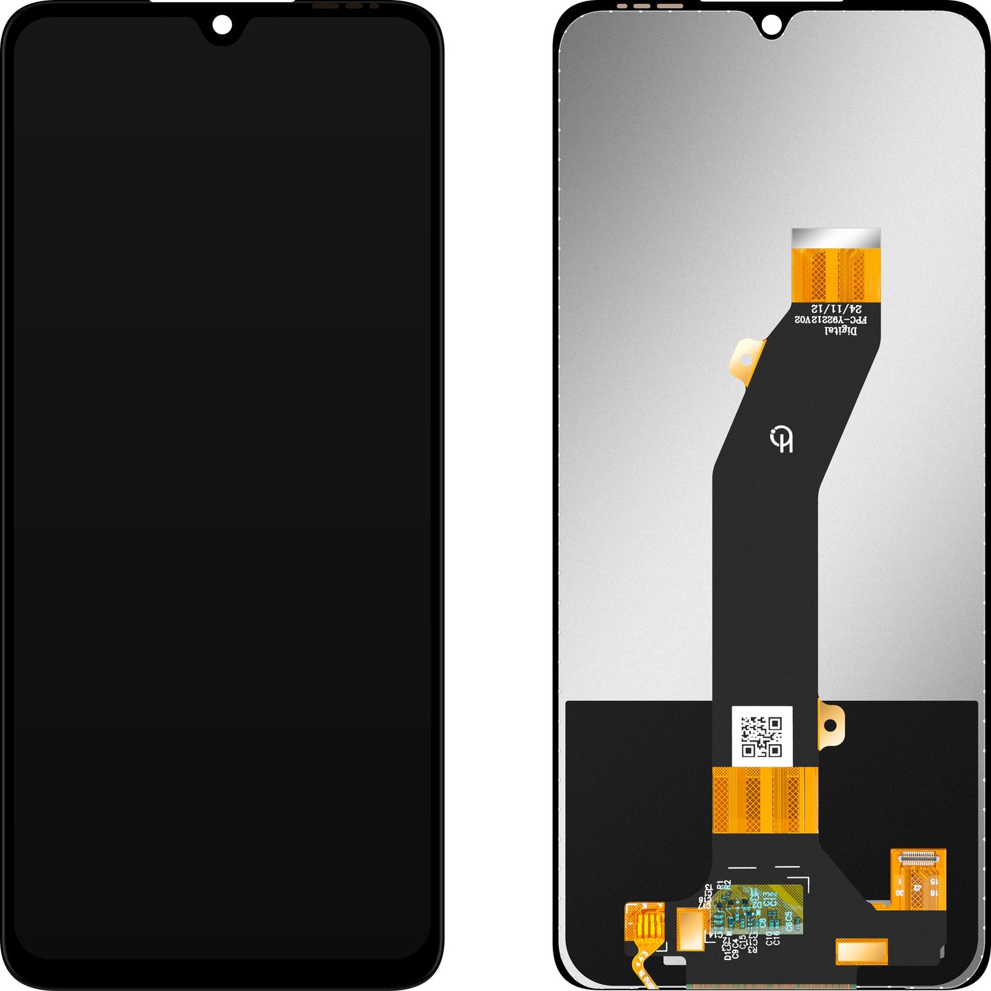 Ekran sa Touchscreen MP kompatibilan sa ZTE Blade V70 Max