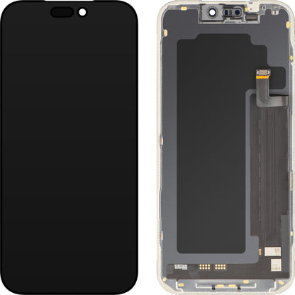 Ekran sa Touchscreen MP kompatibilan sa Apple iPhone 17 Pro Max, sa Ramom, Verzija Soft OLED FHD IC Movable, Crna
