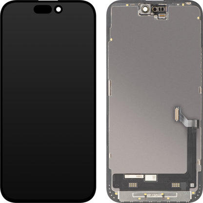 Ekran sa Touchscreen MP kompatibilan sa Apple iPhone 15 Plus, sa Ramom, Premium Soft OLED FHD 120Hz Verzija, Crna