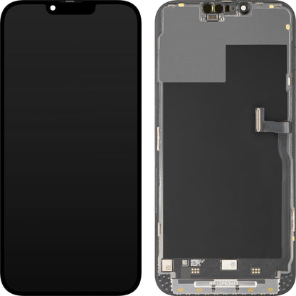 Ekran sa Touchscreen MP kompatibilan sa Apple iPhone 13 Pro Max, sa Ramom, Premium Soft OLED FHD 120Hz Dijagnostika, Crna