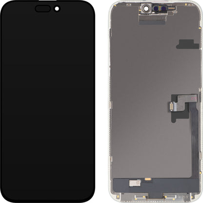 Ekran sa Touchscreen MP kompatibilan sa Apple iPhone 16 Pro Max, sa Ramom, Verzija OLED FHD IC Movable, Crna, Swap