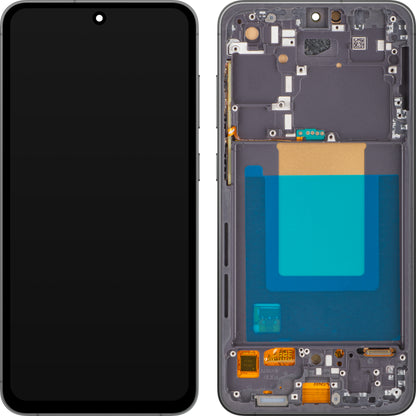Ekran sa Touchscreen MP kompatibilan sa Samsung Galaxy S24 FE S721, sa Ramom, OLED Verzija, Crna