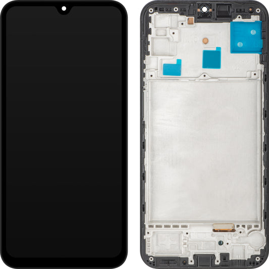 Ekran sa Touchscreen MP kompatibilan sa Samsung Galaxy M15, sa Ramom, Crna