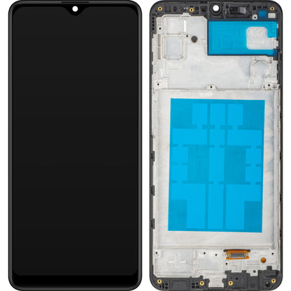 Ekran sa Touchscreen MP kompatibilan sa Samsung Galaxy M32 M325, sa Ramom, Crni