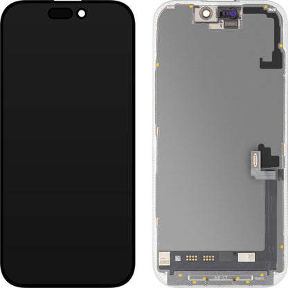 Ekran sa Touchscreen MP kompatibilan sa Apple iPhone 17, sa Ramom, Verzija Soft OLED FHD 120Hz Dijagnostika, Crna