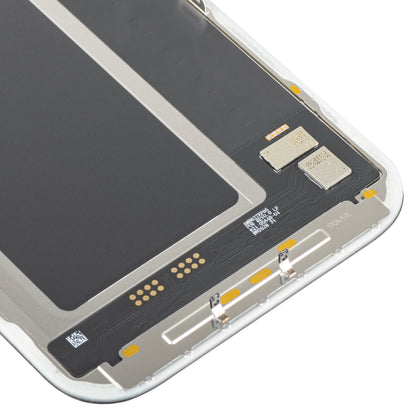 Ekran sa Touchscreen MP kompatibilan sa Apple iPhone 17 Pro, sa Ramom, Verzija Soft OLED FHD 120Hz IC Movable, Crna