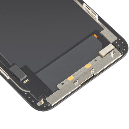 Ekran sa Touchscreen MP kompatibilan sa Apple iPhone 11 Pro Max, sa Ramom, Verzija OLED FHD IC Movable, Crna