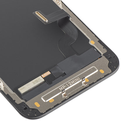Ekran sa Touchscreen MP kompatibilan sa Apple iPhone 12 mini, sa Ramom, Verzija OLED FHD IC Movable, Crna