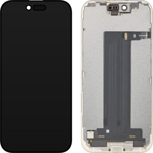Ekran sa Touchscreen MP kompatibilan sa Apple iPhone 17 Air, sa Ramom, Verzija Soft OLED FHD 120Hz Dijagnostika, Crna