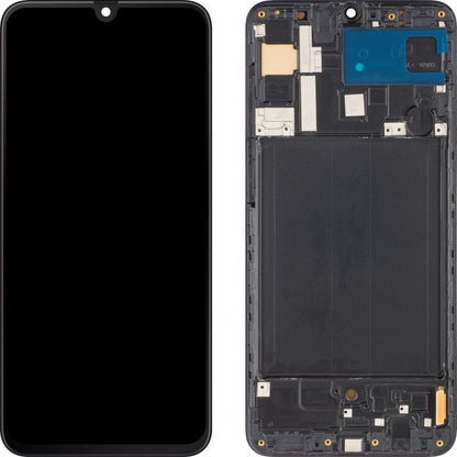 Display sa Touchscreenom MP kompatibilan sa Samsung Galaxy A70 A705, sa Ramom, OLED Verzija, Crni