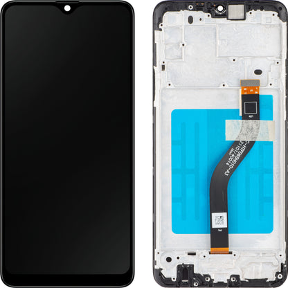 Display sa Touchscreenom MP kompatibilan sa Samsung Galaxy A20s A207, sa Ramom, Crni