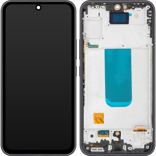 Display sa Touchscreenom MP kompatibilan sa Samsung Galaxy A54 A546, sa Ramom, Crni (Grafit)