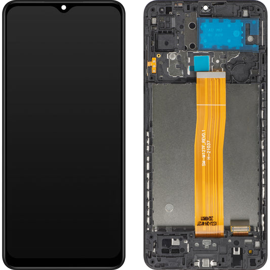 Display sa Touchscreenom MP kompatibilan sa Samsung Galaxy M12 M127, sa Ramom, Crni