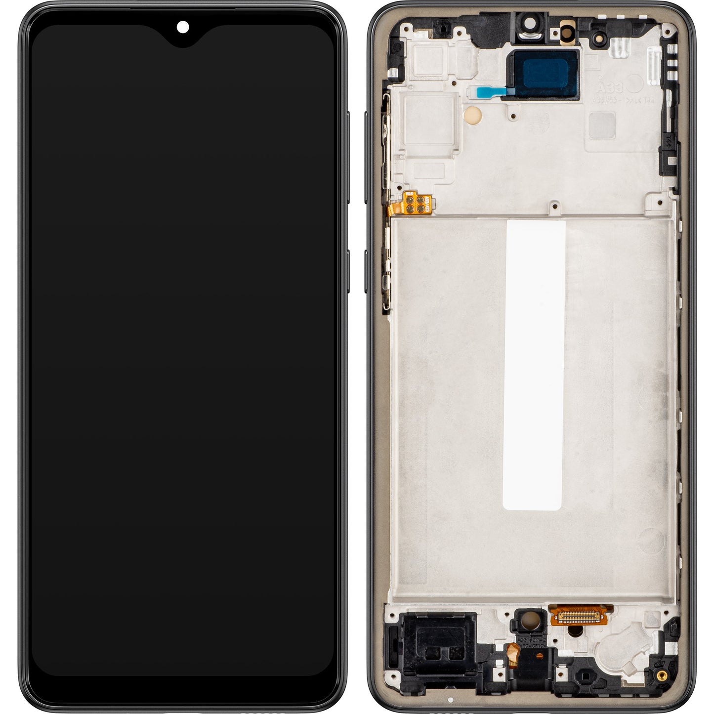 Display sa Touchscreenom MP kompatibilan sa Samsung Galaxy A33 5G A336, sa Ramom, OLED Verzija, Crni