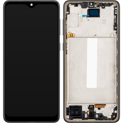 Display sa Touchscreenom MP kompatibilan sa Samsung Galaxy A33 5G A336, sa Ramom, OLED Verzija, Crni