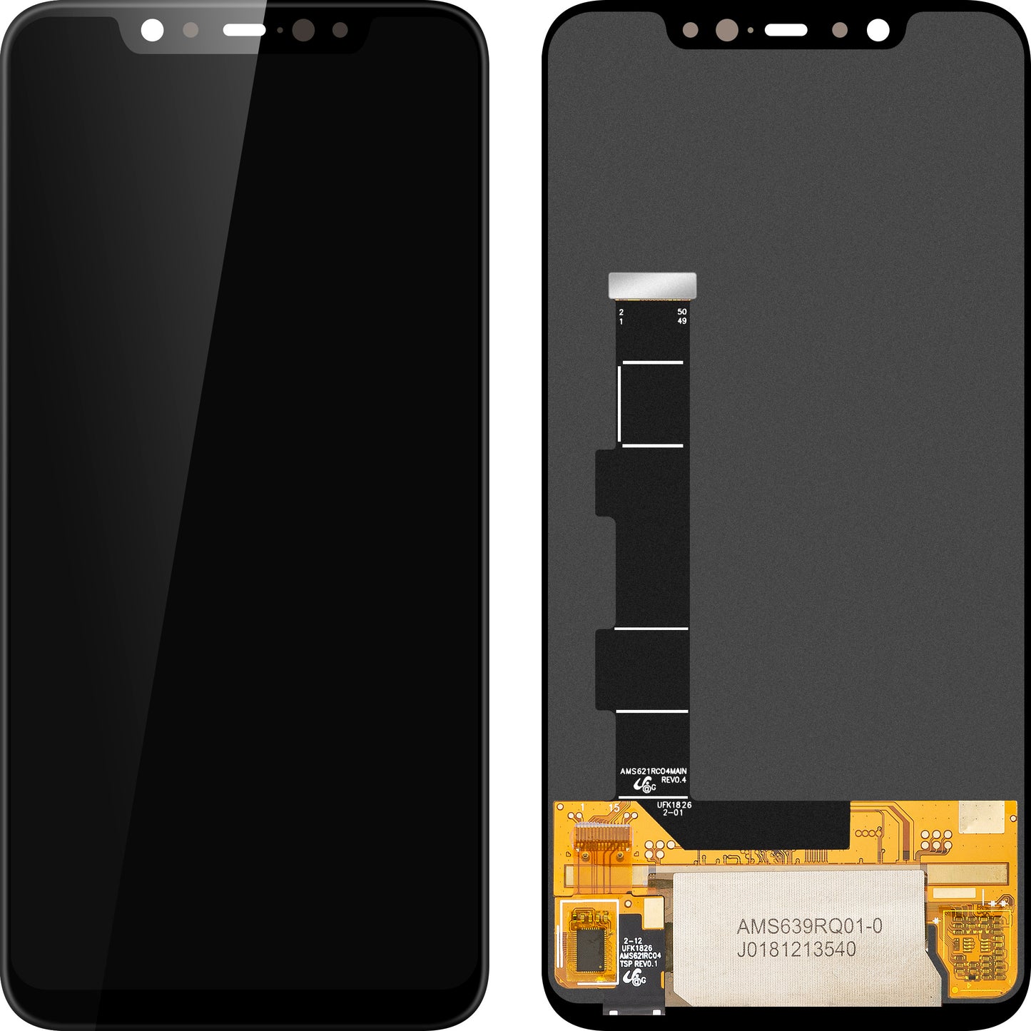 Display sa Touchscreen MP kompatibilan sa Xiaomi Mi 8