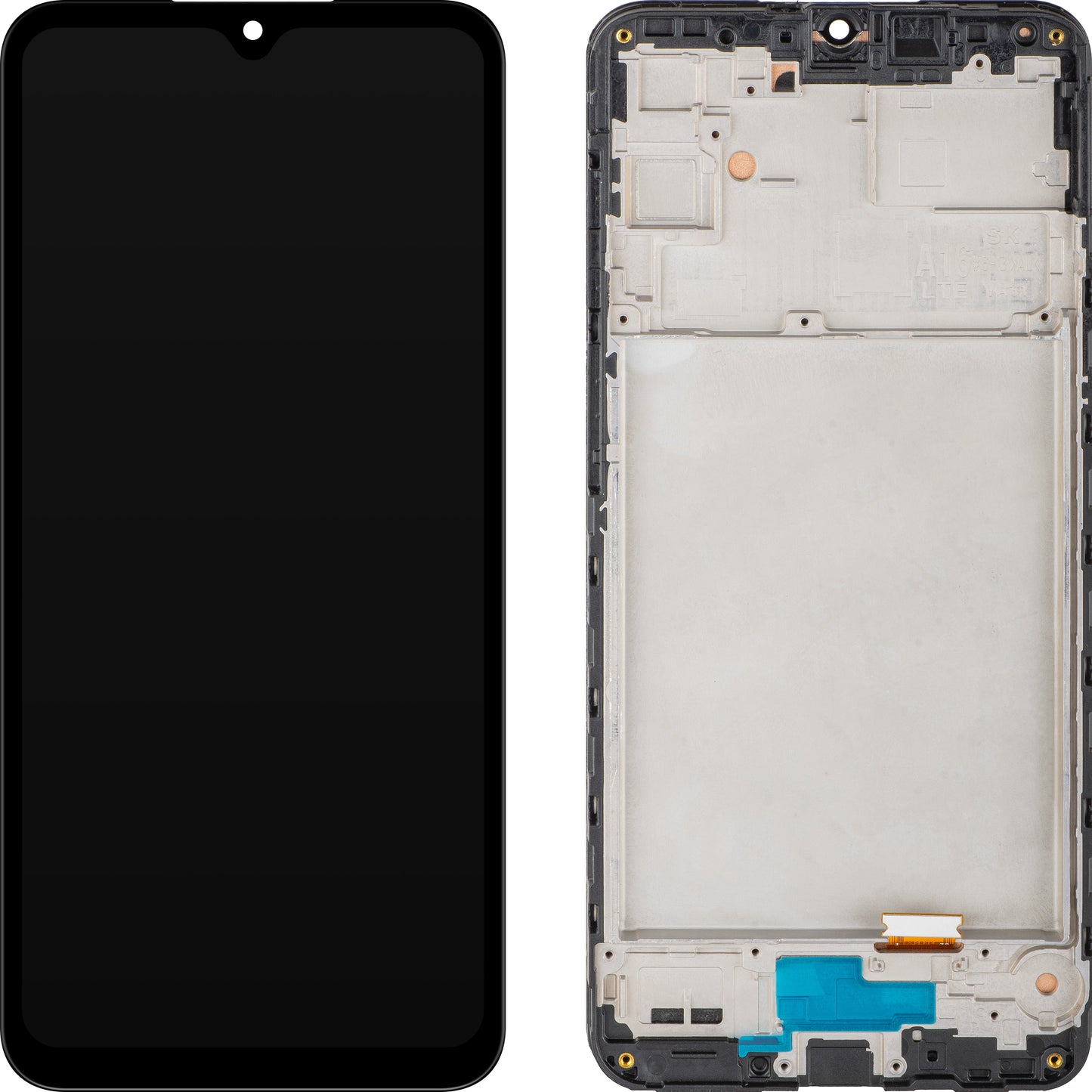 Display sa Touchscreen MP kompatibilan sa Samsung Galaxy A16 4G A165, sa Ramom, Crn