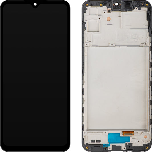 Display sa Touchscreen MP kompatibilan sa Samsung Galaxy A16 5G A166, sa Ramom, Crni