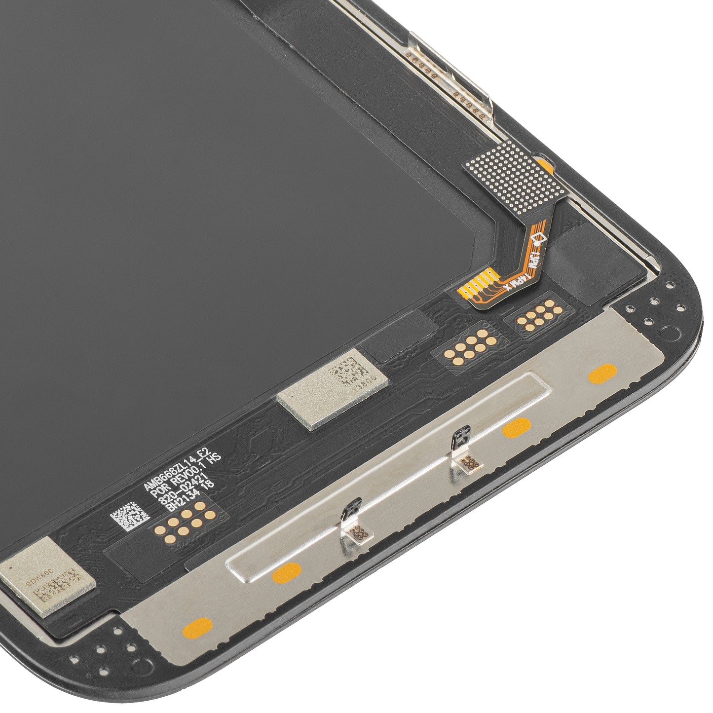 Display sa Touchscreen MP kompatibilan sa Apple iPhone 14 Pro Max, sa Ramom, Soft OLED IC Movable verzija 120Hz FHD, Crni