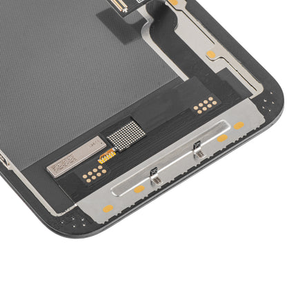 Display sa Touchscreen MP kompatibilan sa Apple iPhone 13, sa Ramom, Soft OLED IC Movable FHD verzija, Crni