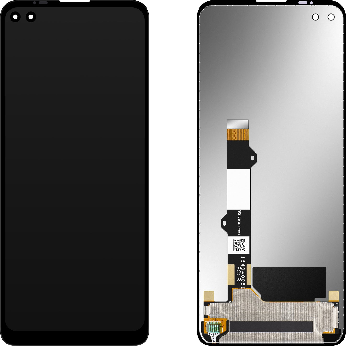 Display sa Touchscreen MP kompatibilan sa Motorola Edge S / Moto G 5G Plus / G100