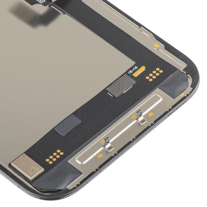 Display sa Touchscreen MP kompatibilan sa Apple iPhone 16, sa Ramom, Soft OLED FHD 120Hz IC Movable verzija, Crni
